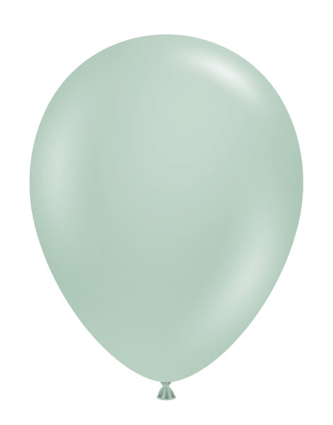 TUFTEX Empower Mint 17-Inch Latex Balloons, 50 Count