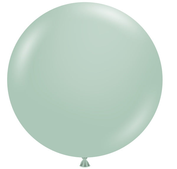 TUFTEX Empower Mint 24-Inch Latex Balloons, 25 Pack