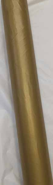 TABLEROLL PLASTIC GOLD 100' X 40"