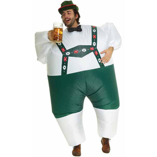 Lederhosen Megamorph Costume - Adult One Size.