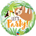 "Let'S Party Toucan & Sloth Balloon Package"