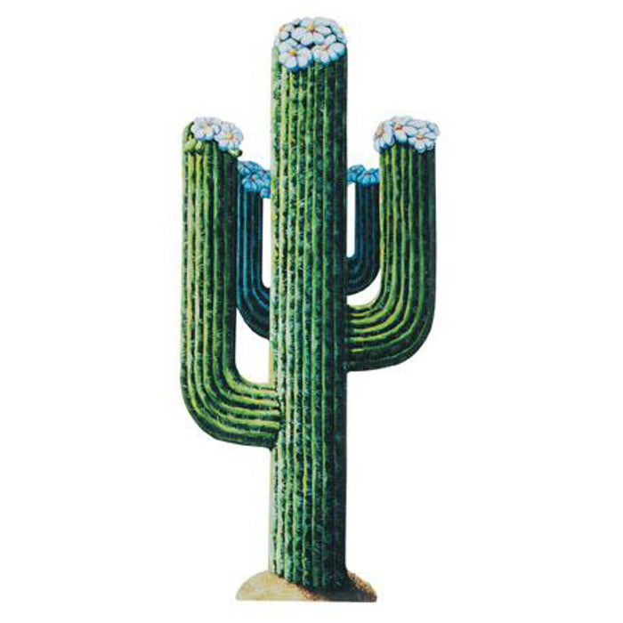 "Life-Like 4' 3" Jointed Cactus For Southwestern Decor"