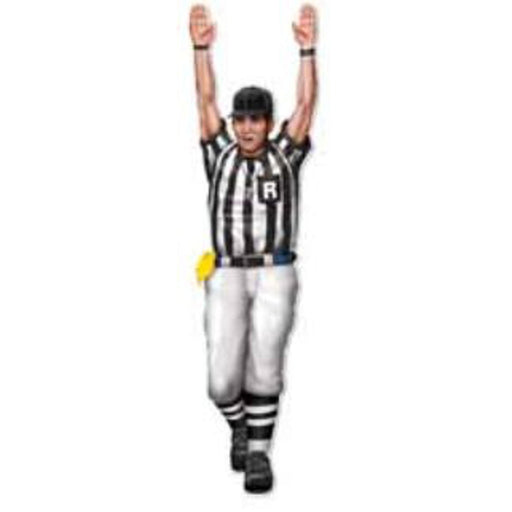 "Life-Size 2-Sided Referee Cutout (35 Inches)"