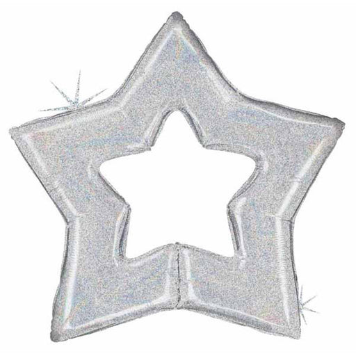 "Linking Star Silver 48" Decoration With Holo Packaging"