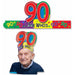 Cheers to Ninety Years Look Who's 90 Headband (3/Pk)