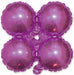 25-Inch Pink Quad Arch Foil Balloon