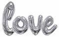 SILVER LOVE SCRIPT 7.5' LONG 4.5' TALL