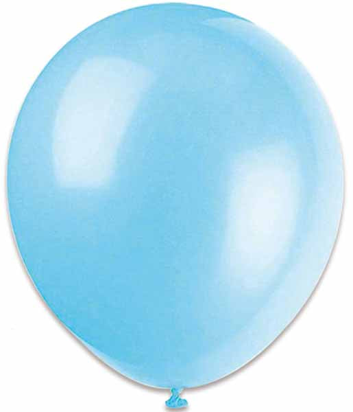 Trico 5-Inch Light Blue Latex Balloons, 100 Count
