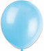 Trico 5-Inch Light Blue Latex Balloons, 100 Count