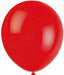 Trico Red 12-Inch Latex Balloons, 100 Pack