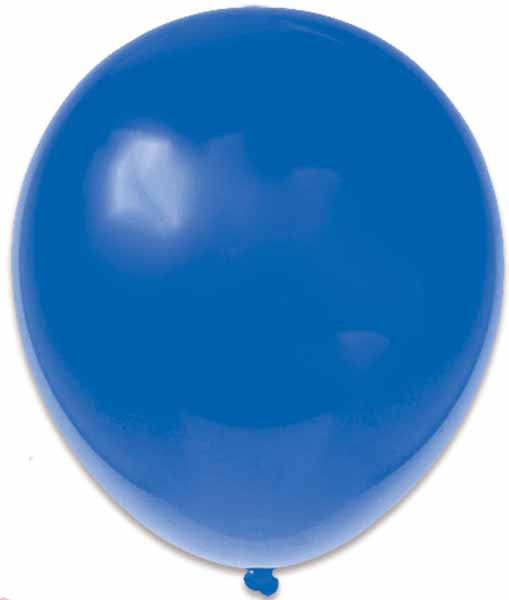 Trico Royal Blue 12-Inch Latex Balloons, 100 Pack