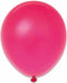 Fuchsia 12-Inch Latex Balloons, 10 Pack