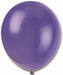 Trico Purple 12-Inch Latex Balloons, 100 Pack