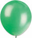 Trico Green 12-Inch Latex Balloons, 100 Pack