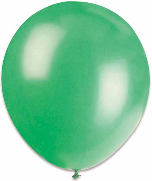 Trico Green 12-Inch Latex Balloons, 50 Pack