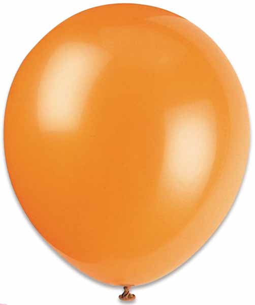 Trico Orange 12-Inch Latex Balloons, 100 Pack