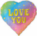 I Love You Heart 18-Inch Foil Balloon