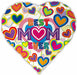 Best Mom Ever Heart Foil Balloon, 18 Inch