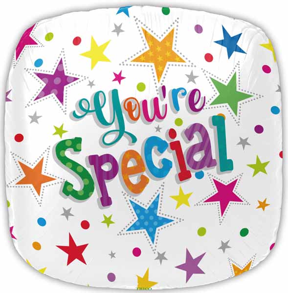 You're Special Square Foil Balloon, 18 Inch