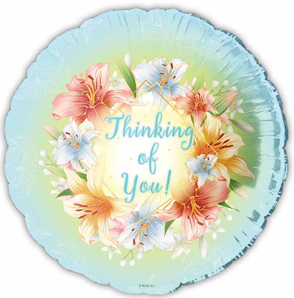 Thinking of You 18-Inch Foil Balloon
