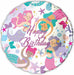 Happy Birthday Mermaids 18-Inch Foil Balloon