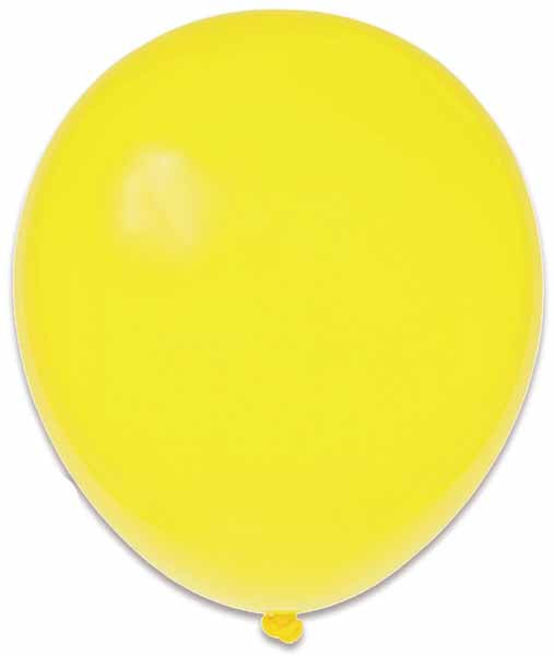 Trico Yellow 12-Inch Latex Balloons, 100-Pack