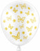 White Butterfly 12-Inch Latex Balloons, 6 Pack