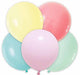 Trico 5-Inch Pastel Assorted Latex Balloons, 100 Count