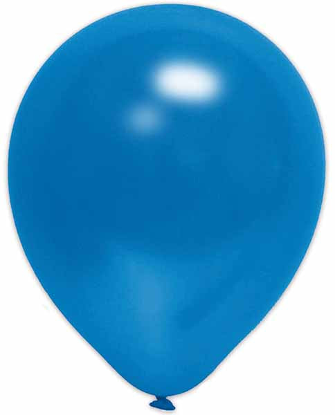 Pearl Royal Blue 12-Inch Latex Balloons, 100 Pack