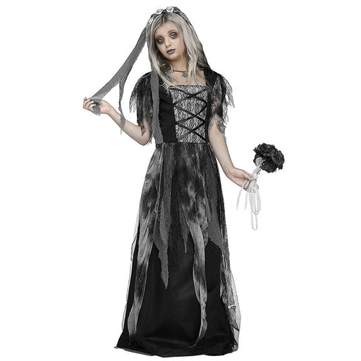 Girl's Cemetery Bride Costume X-Large 14-16 (1/Pk)