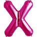 Magenta Letter X (34") - Packaged 00193