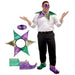 "Mardi Gras Jester Set: Hat, Collar, And Wand (1/Pkg)"