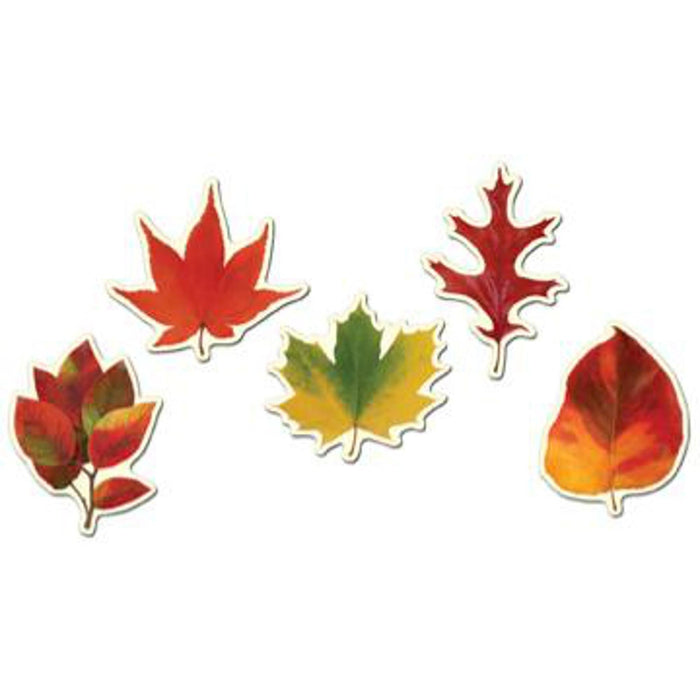 4"-4¾" Mini Leaf Cutouts (30/Pk)