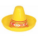 Mini Yellow Plastic Sombrero.