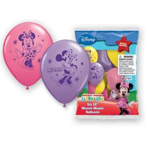 Minnie Mouse Plush Toy Set - 12 Inch, Assorted 6 Pack.