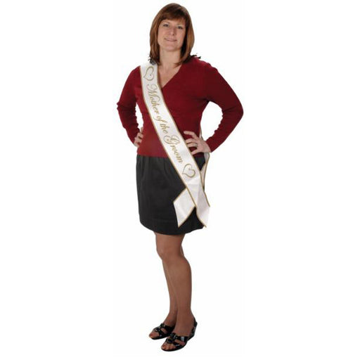 Mother Of The Groom Satin Sash