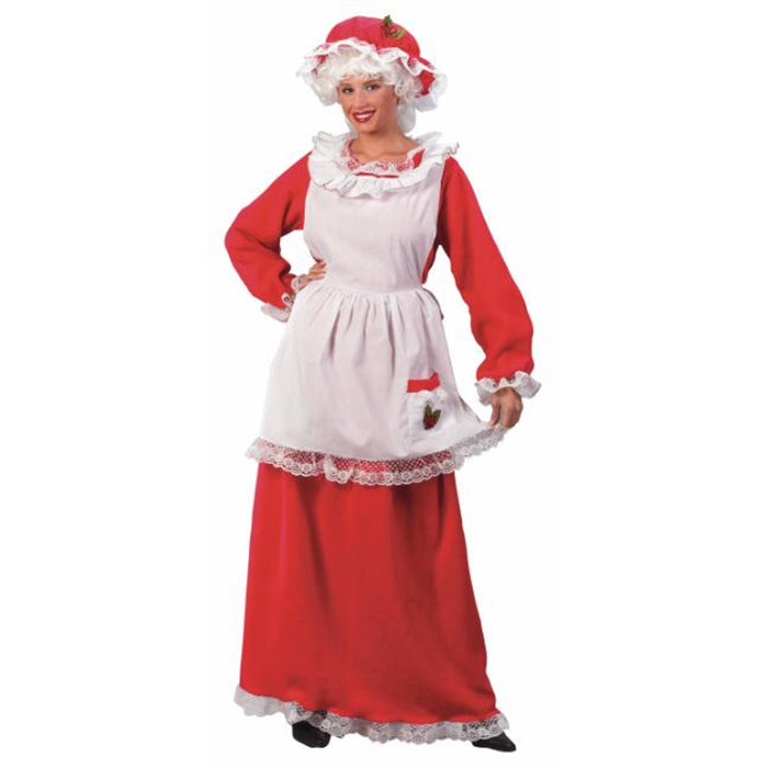 Women Mrs. Santa Claus Costume - One Size