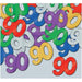 Celebrating Nine Decades: Fanci-Fetti 90 Year Confetti (3/Pk)