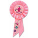 My 1St Birthday Rosette-Pink