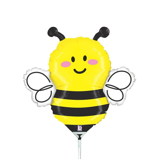 Bee 14-Inch Mini Air-Filled Foil Balloon