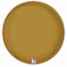 Satin Gold Globe Foil Balloon, 15 Inch