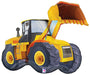 Construction Loader Shaped Foil Balloon, 33 Inch