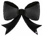 Black Bow Shaped Foil Balloon, 41 Inch