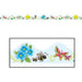 Nature-Themed Border Trim 1/P Featuring Butterflies, Birds & Bees.