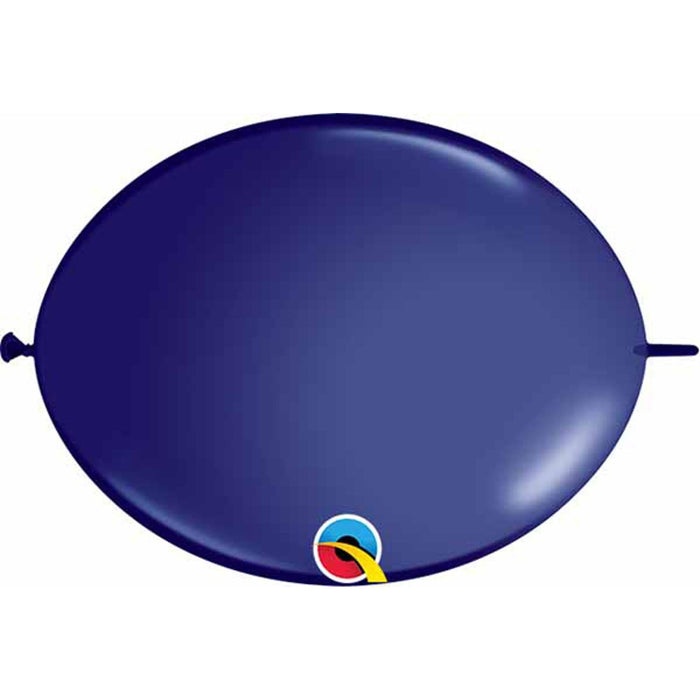 Qualatex Navy Quicklink 12" Latex Balloon (50/Pk)