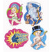New Year Cutouts - 4 Pack (16" Diameter)