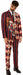 Suitmeister Men's Red Scary Clown Costume, X-Large