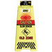 "Old Zone Floor Sign With Safety Reminders - 23"X11.5""