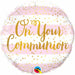 On Your Communion Pink Balloon Package – 18" Round