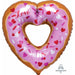 "Open Heart Donut Pool Float - 26 Inches, P30 Packaging"